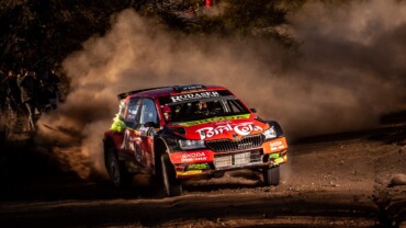 SCUNCIO CON UN FABIA RS EN EL RALLY CHILE BIOBÍO