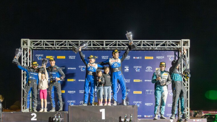 ASÍ QUEDÓ LA LISTA DE CAMPEONES HISTÓRICA DEL COPEC RALLYMOBIL